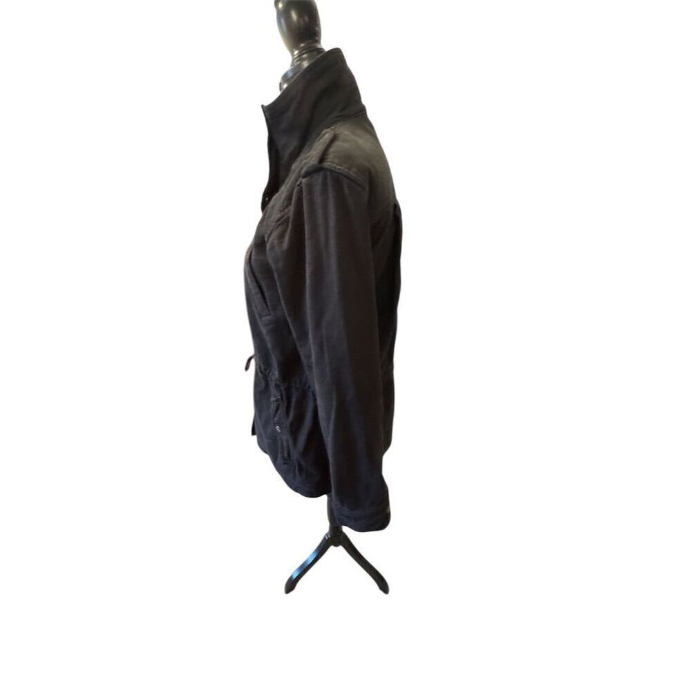 Michael Stars Women's Hooded Jacket Black Size M Casual Long Sleeve - Picture 6 of 11